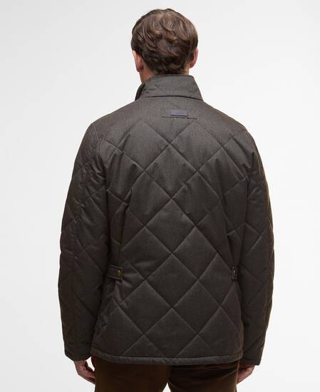 Winter Shoveler Quilted Jacket Dark Olive