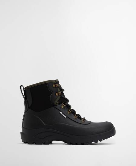 Marlow Lace-Up Wellingtons Black