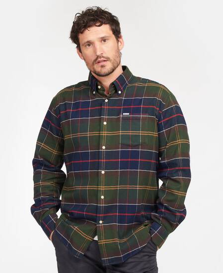 Hogside Tartan Regular Long-Sleeved Shirt 
