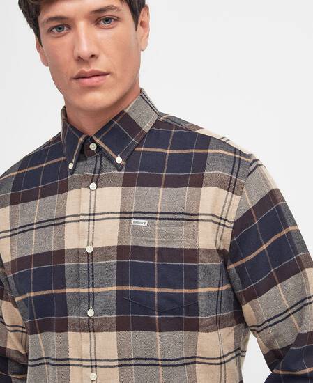 Hogside Tartan Regular Long-Sleeved Shirt 