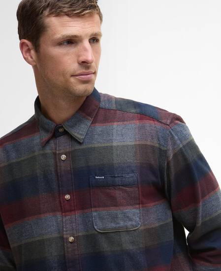 Copswell Relaxed Long-Sleeved Shirt Navy