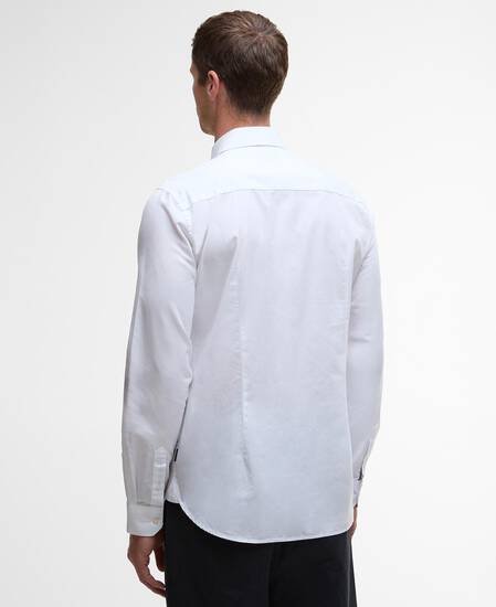 Throckley Oxford Tailored Shirt White