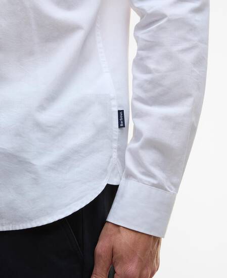 Throckley Oxford Tailored Shirt White
