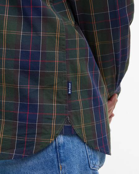 Kenton Tailored Long-Sleeved Shirt Classic Tartan