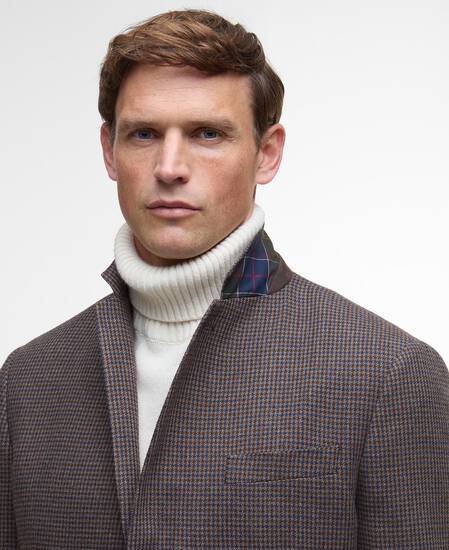 Holloway Check Blazer Brown