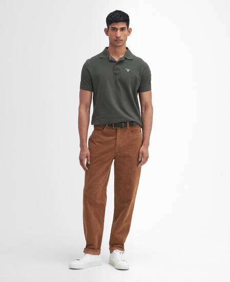 Stretch Cord Regular Trousers 