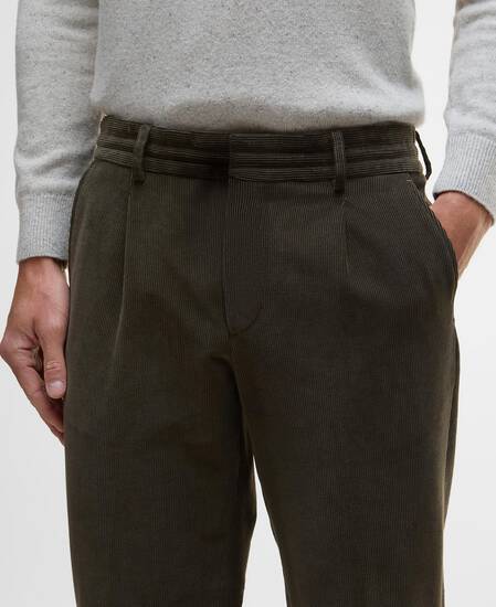 Wallington Cord Trousers Olive