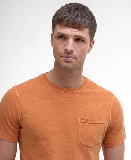 Pigment-Dyed Pocket T-Shirt Sunset Haze