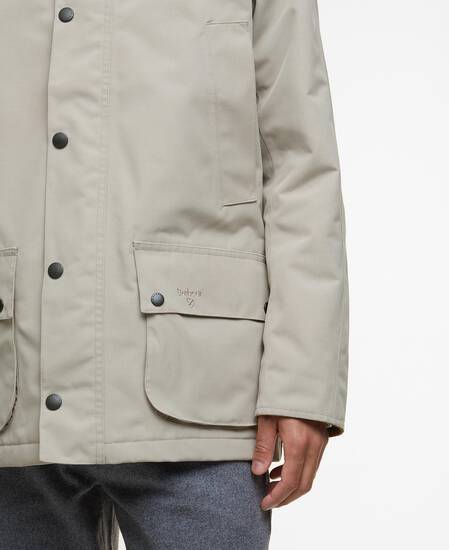 Winter Ashby Waterproof Jacket Washed Stone