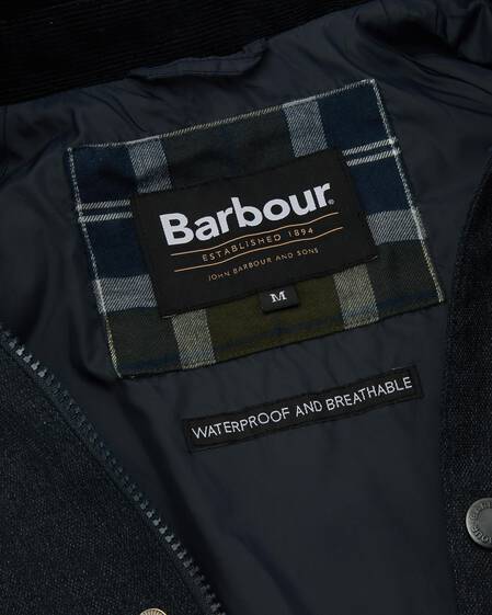 Modern Beaufort Waterproof Jacket Navy