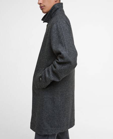 Lorden Wool Overcoat Charcoal
