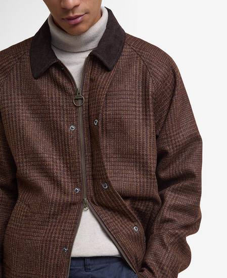 Tracker Wool Jacket Brown