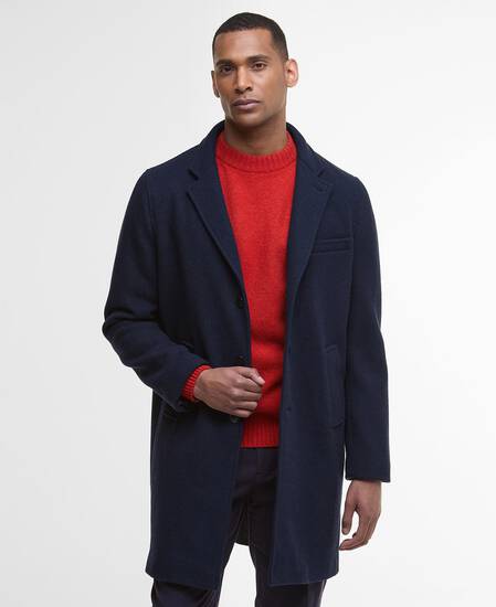 Kirkbridge Wool Coat Navy/Classic