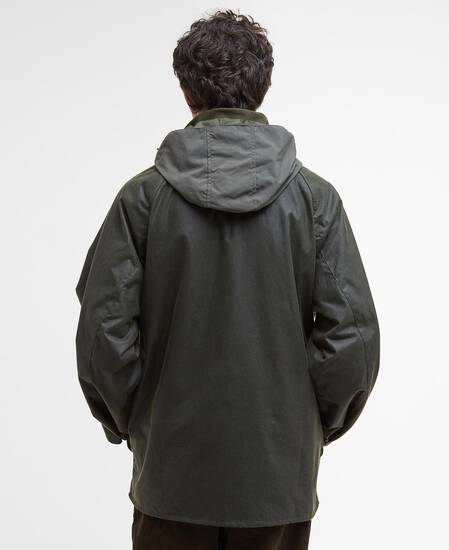 Modified Solway Waxed Jacket Olive