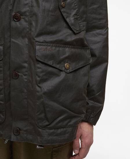 Re-Engineered Endurance Mountain Waxed Parka Olive