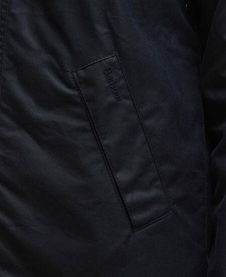 Tracker Waxed Jacket Navy