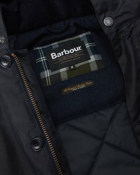 Modern Heritage Beaufort Wax Jacket Navy