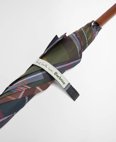 Paul Smith loves Barbour Umbrella Mixed Tartan