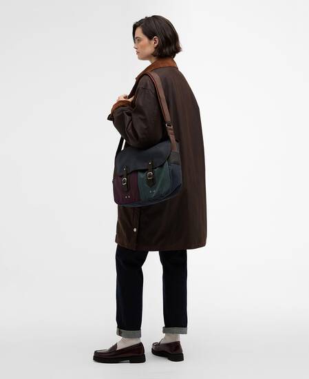 Paul Smith loves Barbour Wax Tarras Bag Night Sky