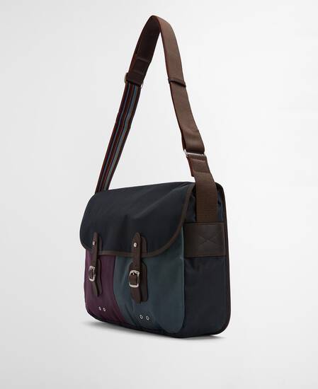 Paul Smith loves Barbour Wax Tarras Bag Night Sky